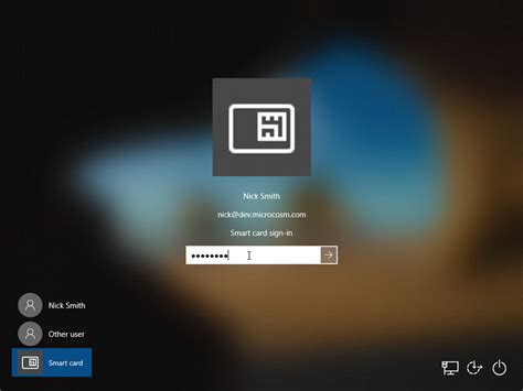 windows login with smart card|enable smart card windows 11.